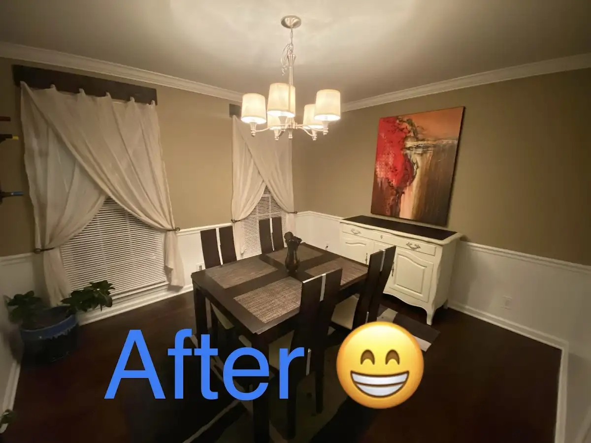Professional dining room restoration after water damage in Bridgeton