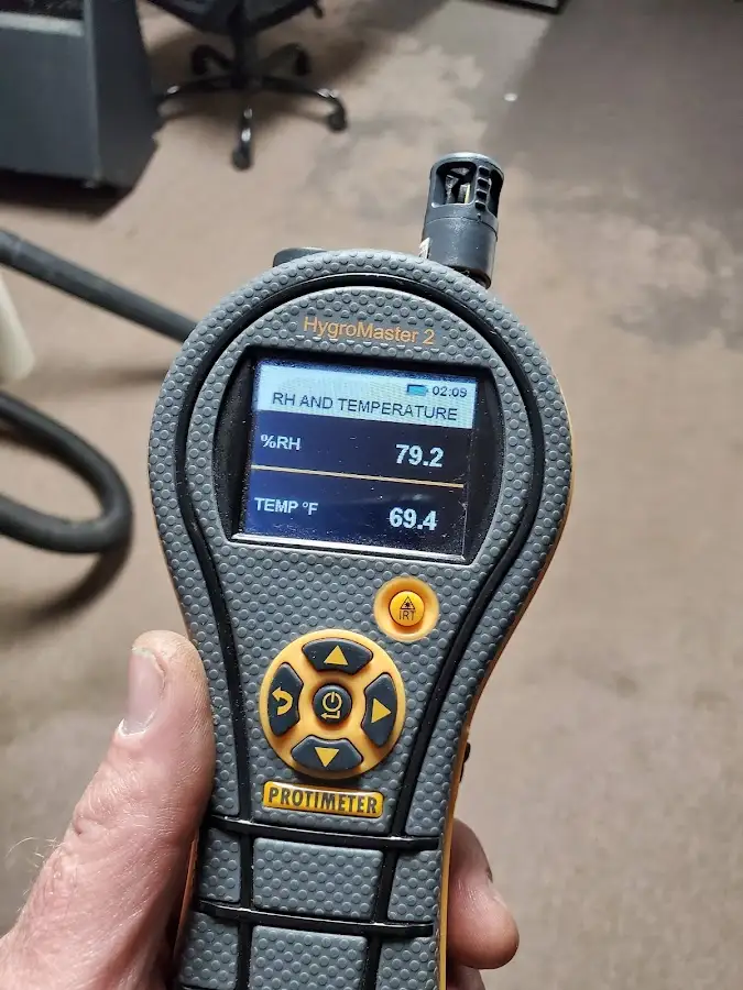 Moisture meter humidity assessment for Fire & Smoke Damage Restoration in Bridgeton