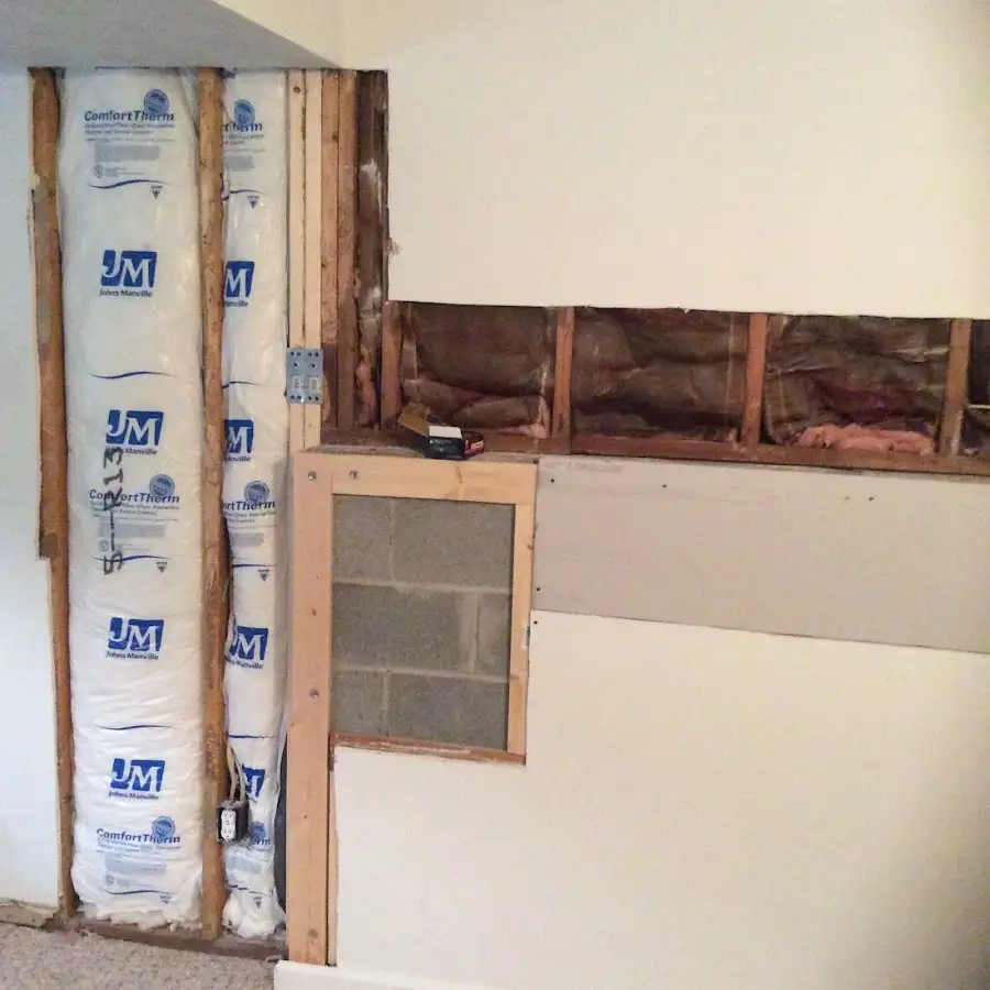 Wall insulation replacement during Odor Removal & Deodorization in Bridgeton